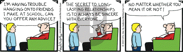 The Born Loser on Saturday February 25, 2023 Comic Strip