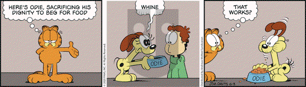 Garfield on Wednesday June 3, 2020 Comic Strip