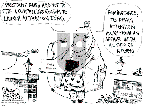 Glenn McCoy on Tuesday September 10, 2002 Comic Strip