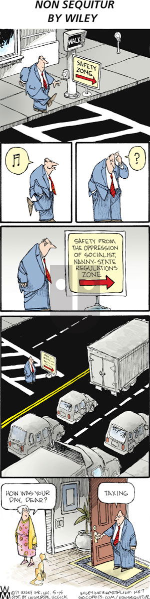 Non Sequitur on Sunday May 15, 2011 Comic Strip