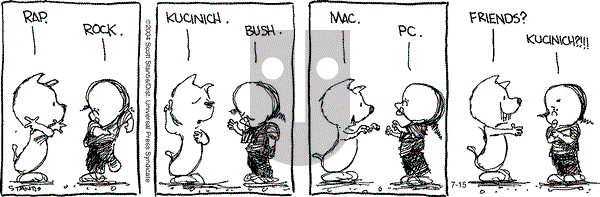 Prickly City on Thursday July 15, 2004 Comic Strip