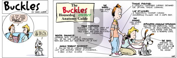 Buckles on Sunday April 6, 2025 Comic Strip