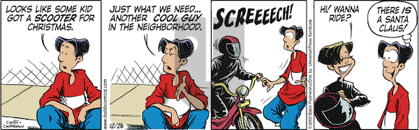 Baldo on Tuesday December 26, 2000 Comic Strip