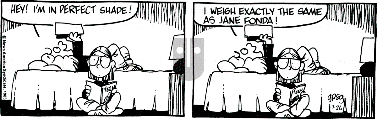 Luann - Friday July 26, 1985 Comic Strip