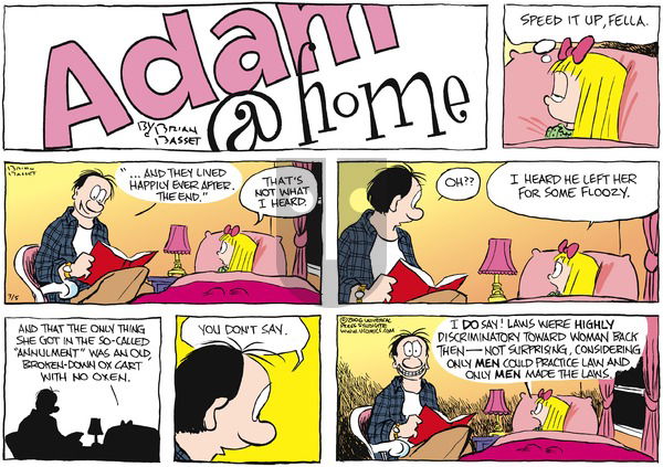 Adam@Home on Sunday March 5, 2006 Comic Strip