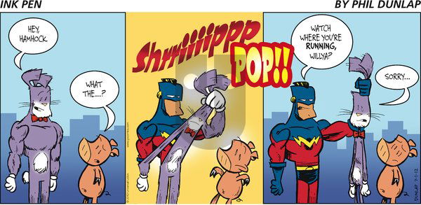 Ink Pen on Sunday July 1, 2012 Comic Strip