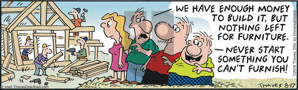 Frank and Ernest on Wednesday August 17, 2016 Comic Strip