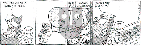 Baby Blues on Monday July 8, 1996 Comic Strip