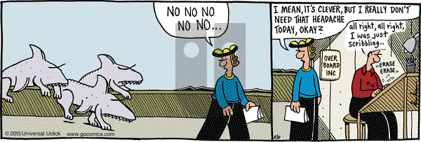 Overboard on Saturday June 6, 2015 Comic Strip