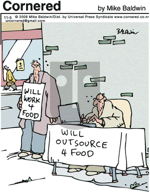 Cornered on Thursday November 5, 2009 Comic Strip