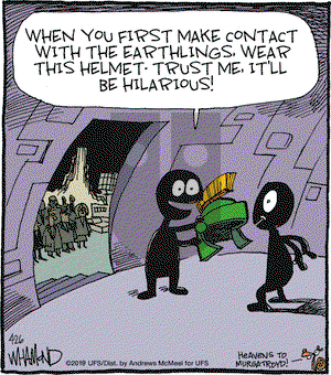 Reality Check on Friday April 26, 2019 Comic Strip