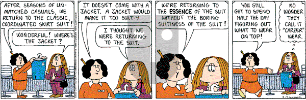 Cathy Classics - Thursday September 19, 2002 Comic Strip