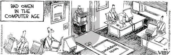 Non Sequitur on Friday September 6, 1996 Comic Strip