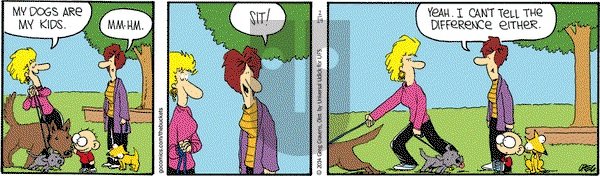 The Buckets on Monday February 24, 2014 Comic Strip