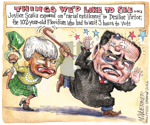 Matt Wuerker on Tuesday March 5, 2013 Comic Strip