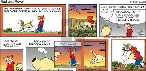 Red and Rover on Sunday October 14, 2018 Comic Strip