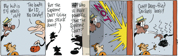 The Knight Life on Wednesday October 31, 2012 Comic Strip