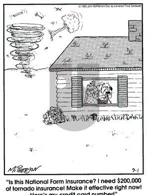 Close to Home on Friday September 1, 1995 Comic Strip