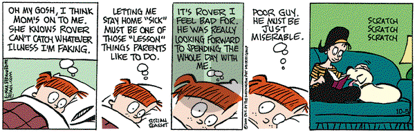 Red and Rover on Thursday October 5, 2000 Comic Strip