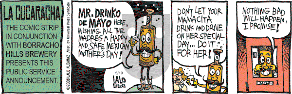 La Cucaracha on Tuesday May 10, 2005 Comic Strip