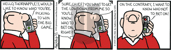 The Born Loser on Saturday February 1, 2020 Comic Strip