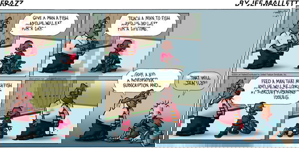 Frazz on Sunday November 21, 2004 Comic Strip