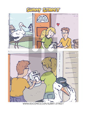 Sunny Street on Monday September 13, 2021 Comic Strip