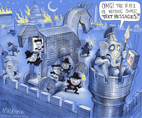 Matt Wuerker on Thursday January 25, 2018 Comic Strip