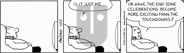 The Born Loser on Monday October 15, 2007 Comic Strip