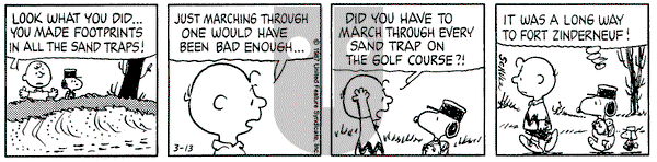 Peanuts on Friday March 13, 1987 Comic Strip