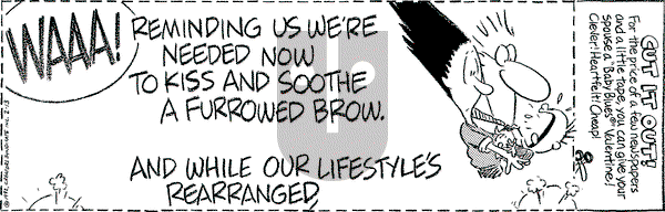 Baby Blues on Thursday February 13, 1992 Comic Strip