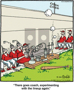 In the Bleachers on Friday May 28, 1999 Comic Strip