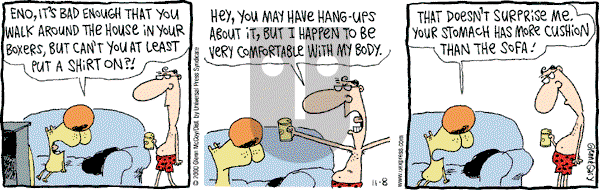 The Duplex on Monday October 15, 2001 Comic Strip