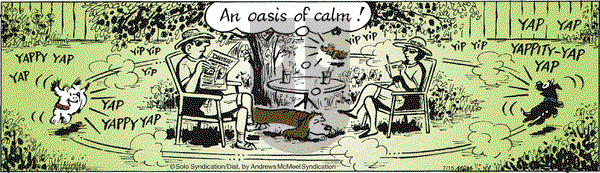 Fred Basset on Saturday July 15, 2017 Comic Strip