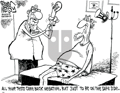 Glenn McCoy on Wednesday March 8, 2000 Comic Strip