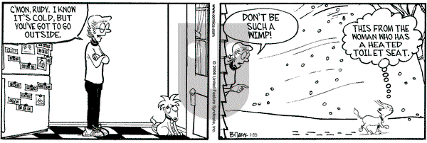 Grand Avenue on Saturday January 28, 2006 Comic Strip