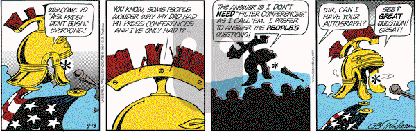 Doonesbury on Monday September 13, 2004 Comic Strip