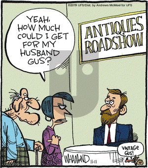 Reality Check on Monday November 11, 2019 Comic Strip
