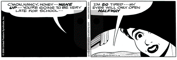 Nancy - Tuesday May 9, 2006 Comic Strip
