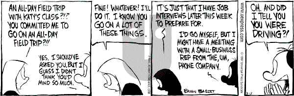 Adam@Home on Monday February 3, 1997 Comic Strip