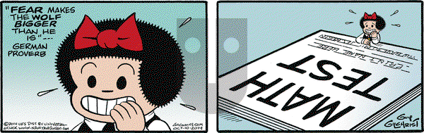 Nancy on Friday October 10, 2014 Comic Strip