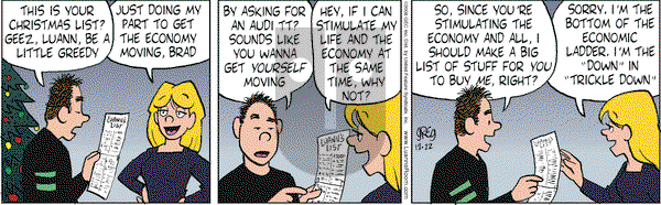 Luann on Monday December 22, 2008 Comic Strip