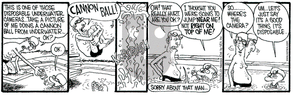 Monty on Wednesday July 20, 2005 Comic Strip