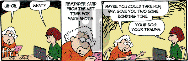 Lola on Monday July 13, 2020 Comic Strip