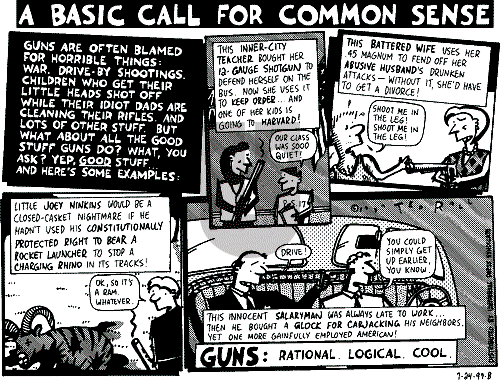 Ted Rall - Saturday July 26, 1997 Comic Strip
