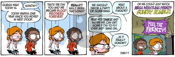 Crabgrass - Sunday April 5, 2020 Comic Strip