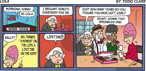 Lola on Sunday February 2, 2020 Comic Strip