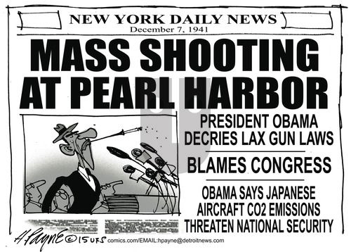 Henry Payne on Sunday December 6, 2015 Comic Strip