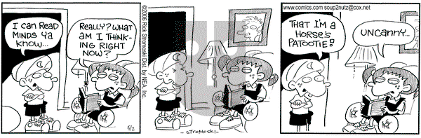 Soup to Nutz - Old on Tuesday May 2, 2006 Comic Strip