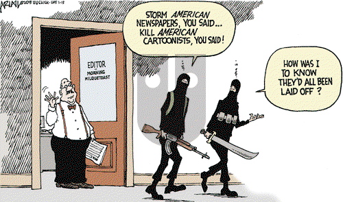 Robert Ariail on Thursday January 15, 2015 Comic Strip